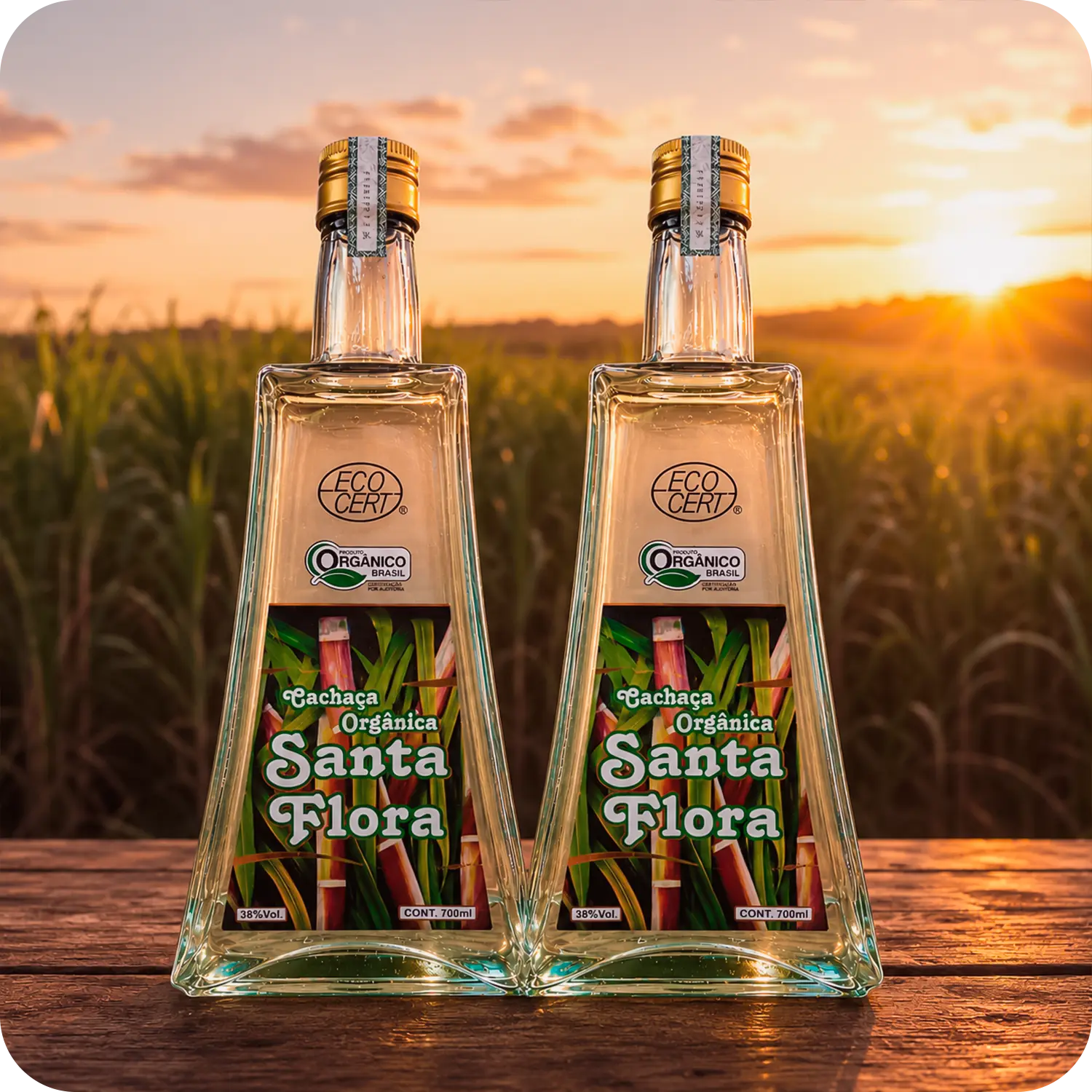 Cachaça Orgânica Santa Flora — foto 3